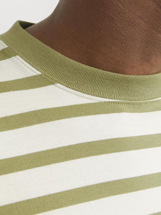 Actual product image Jack & Jones Gestreift Rundhalsausschnitt T-shirt T-shirt (XXL)