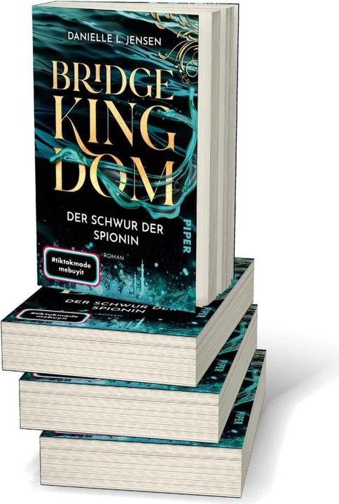 Actual product image Bridge Kingdom – Der Schwur der Spionin (German, Danielle L. Jensen, 2023)