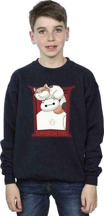 Actual product image Disney Boys Big Hero 6 Baymax Frame Support Sweatshirt (140, 146)