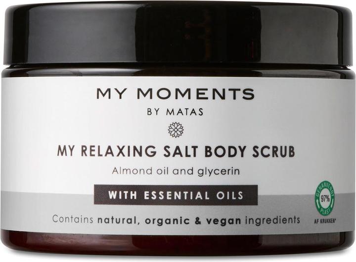 Actual product image Matas My Moments Relaxing Salt Body Scrub (300 ml)