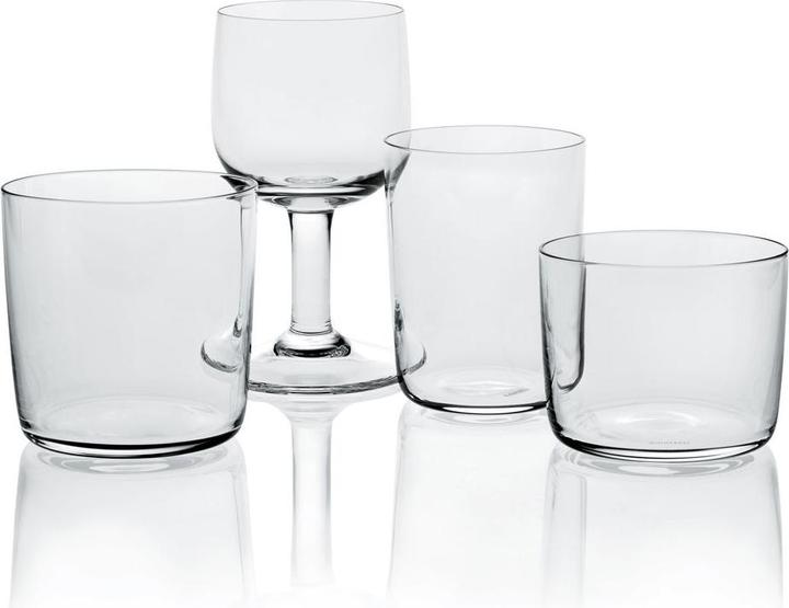 Image du produit Alessi La famille Glass (20 cl, 4 Verres, Verres à vin rouge, Verres à vin blanc)