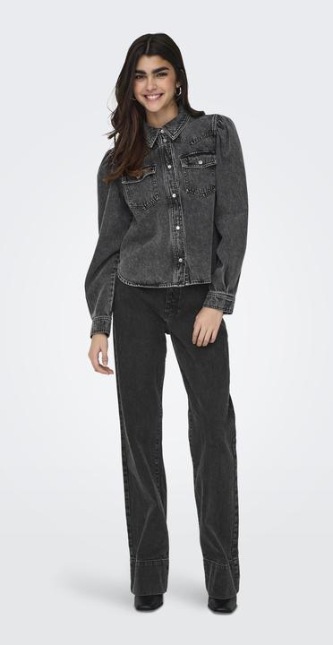 Produktbild Only Weiter Beinschnitt Säume zum Umschlagen Jeans Weit geschnitten jeans (W32/L32)