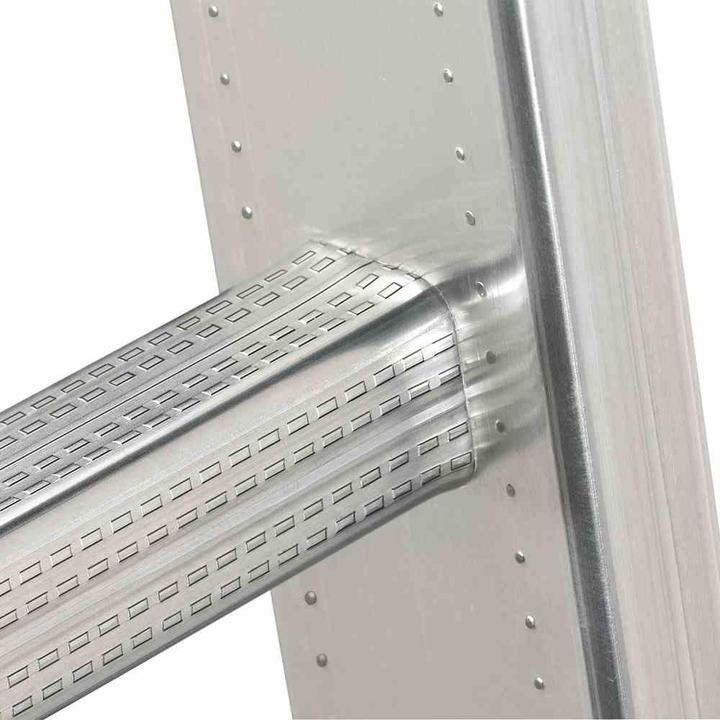 Produktbild Hailo S60 ProfiStep uno, Aluminium-Anlegeleiter, 15 Sprossen (Anlegeleiter, 110 cm)