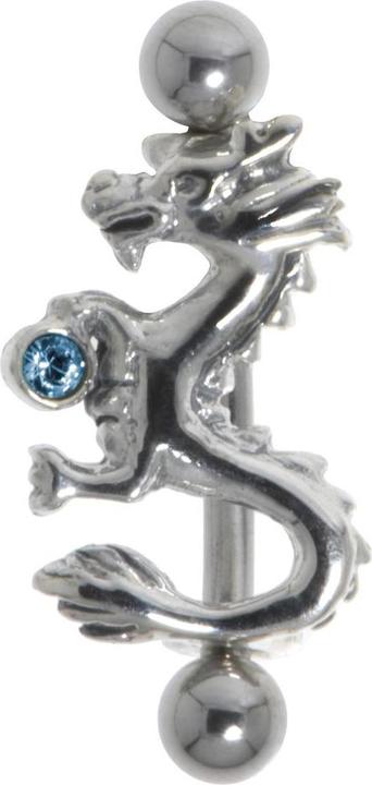 Image du produit Bijouteria Piercing arcade (Acier chirurgical 316L, Cristallin, Argent 925)