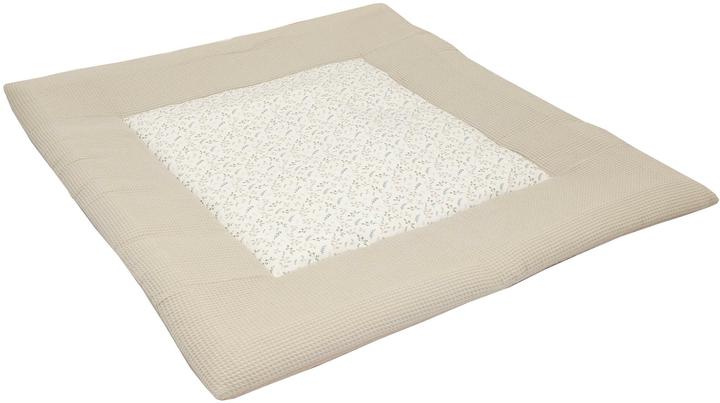 Image du produit Ullenboom Tapis d'éveil Waffle Floral Sand 120 x 120 cm
