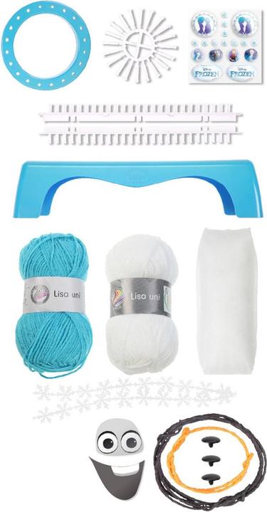 Actual product image Lena Knitting set Frozen, 2 in 1
