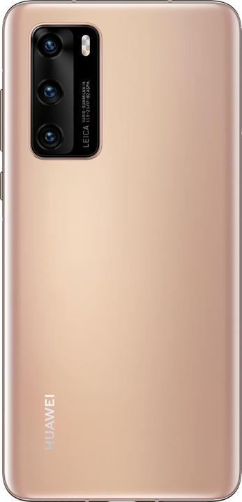 Actual product image Huawei P40 (128 GB, Blush Gold, 6.10", Hybrid Dual SIM + eSIM, 50 Mpx, 5G)