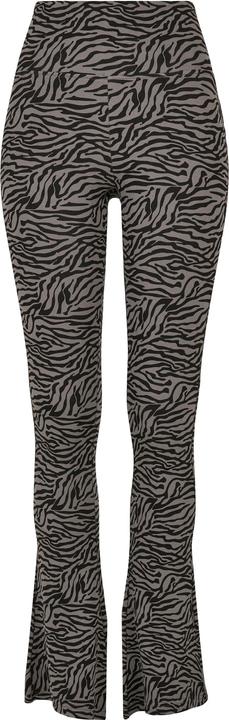Produktbild Urban Classics Ladies High Waist Zebra Boot Cut Leggings - 14105 (XL)