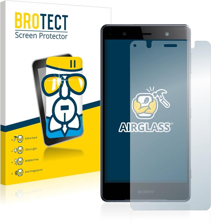 Actual product image BROTECT AirGlass Glass (1 Piece, Sony Xperia XZ2 Premium)