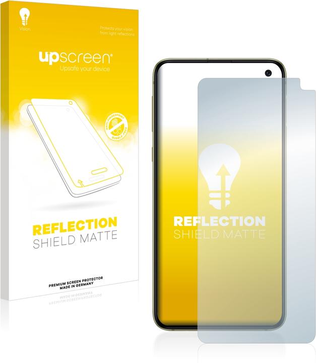 Actual product image upscreen Reflection Shield Protector Matte (1 Piece, Samsung Galaxy S10e)