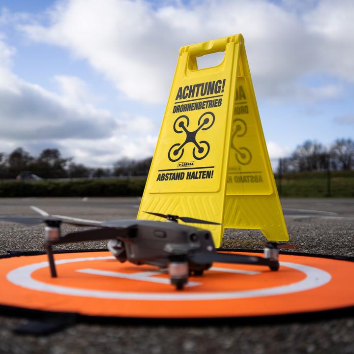 Produktbild Caruba Drone Waarschuwingsbord Duits (Universal)