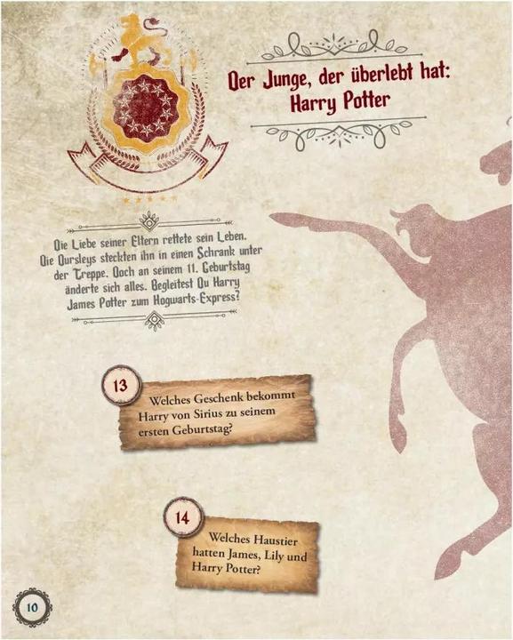 Produktbild Quiz dich schlau mit dem Quizgott: Harry Potter Fan-Quiz Rätsel (Deutsch)