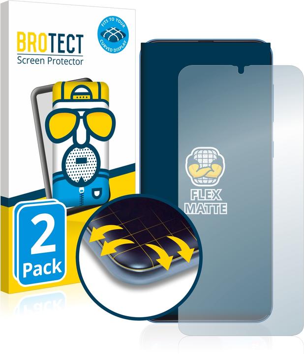 Image du produit BROTECT Full-Cover Protection Mat (2 pièce(s), Samsung Galaxy A50)
