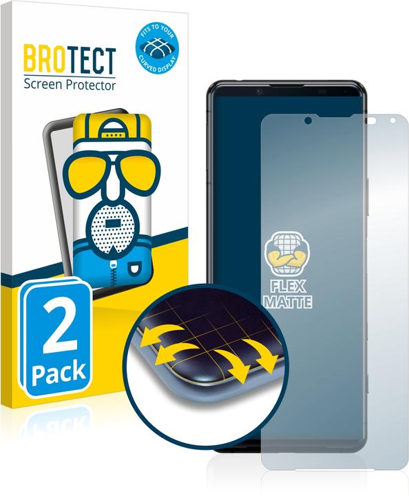Image du produit BROTECT Full-Cover Protection Mat (2 pièce(s), Sony Xperia 5 II)