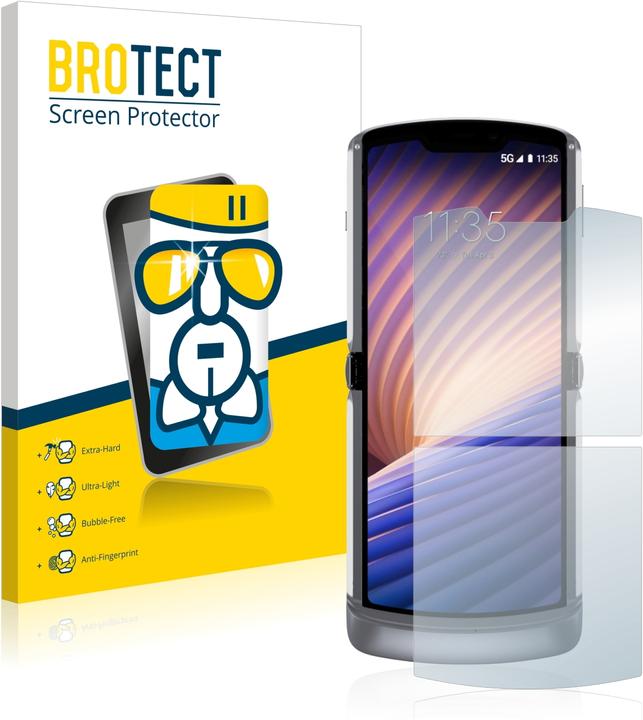 Actual product image BROTECT AirGlass Glass (1 Piece, Motorola Razr (2020))