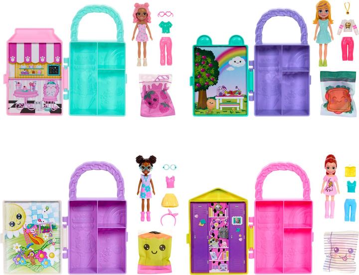Produktbild Polly Pocket Lil' Styles Κασετίνα Μόδας 4+ ετών HRD64 (1τμχ Τυχαία Επιλογή)