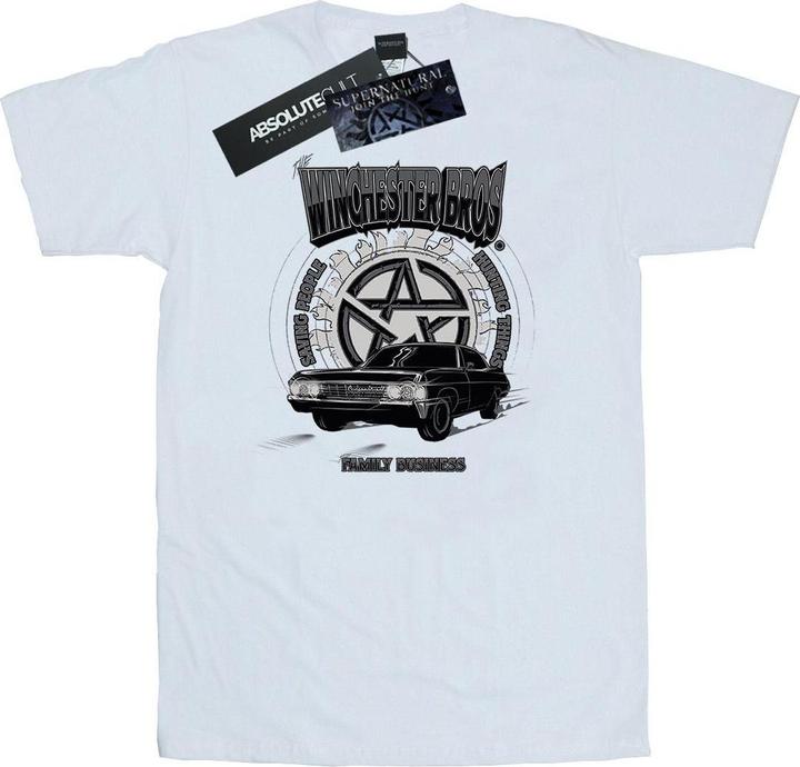 Actual product image Supernatural Mens Winchester Bros T-Shirt (XXL)