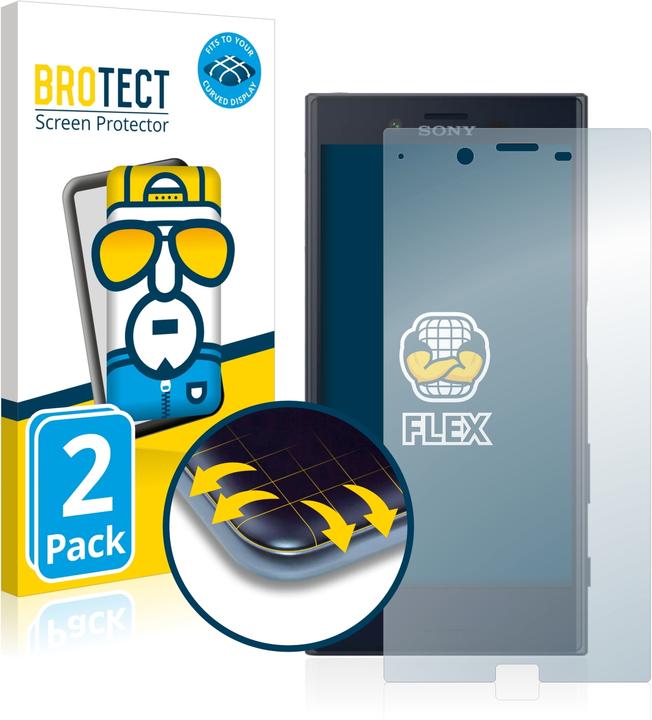 Produktbild BROTECT Full-Cover Displayschutz (2 Stück, Sony Xperia XZ)