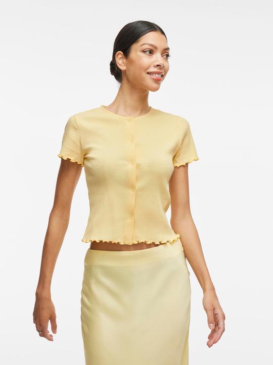 Actual product image Vila Buttoned top with short sleeves (L)