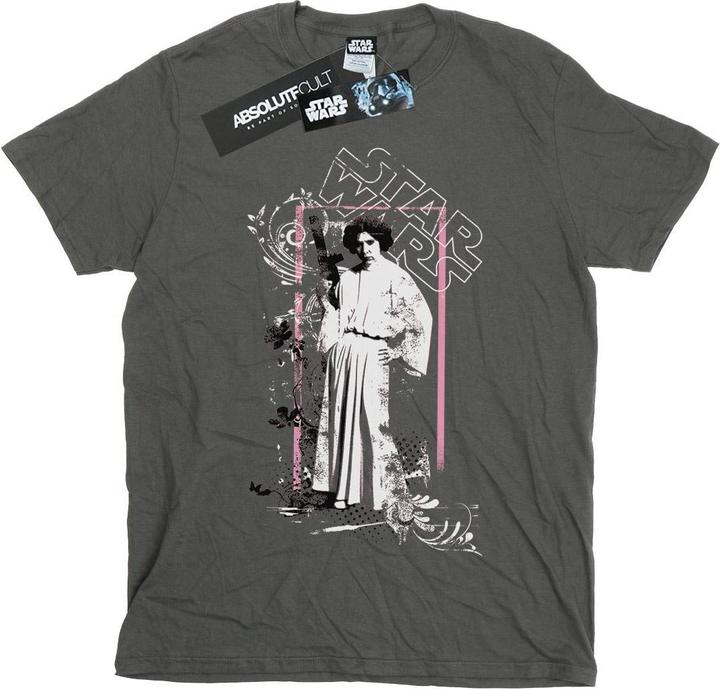 Star Wars Princess Leia Distressed TShirt Mädchen