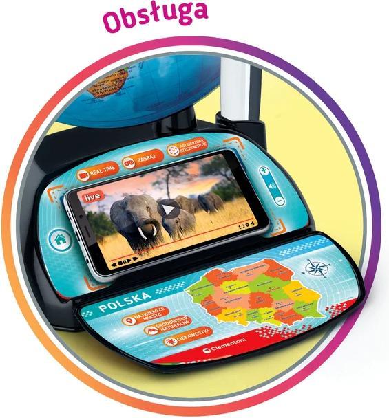 Actual product image Clementoni Interactive eduglobus
