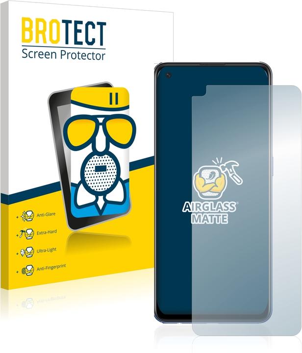 Produktbild BROTECT AirGlass Panzerglasfolie Matt (1 Stück, Oppo A74)
