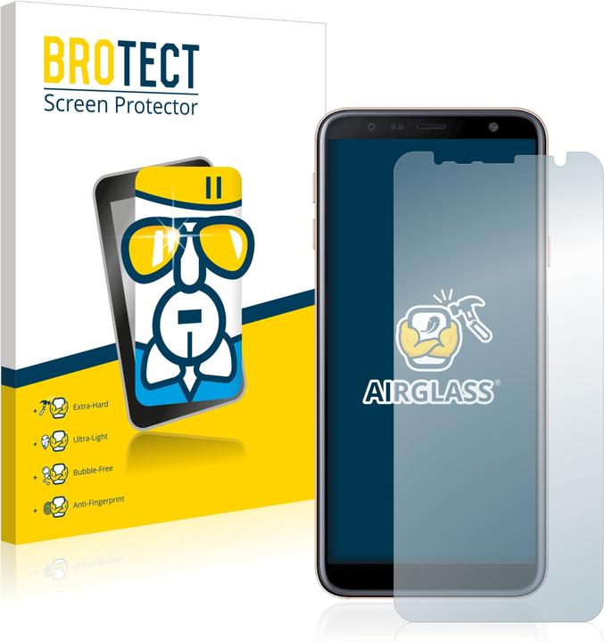 Actual product image BROTECT AirGlass Glass (1 Piece, Samsung Galaxy J4+)