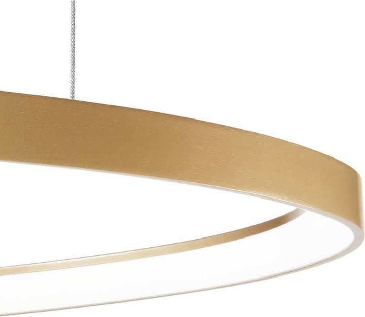 Actual product image Ideal lux GEMINI LED pendant light 82W brass warm white 307701 (10000 lm)