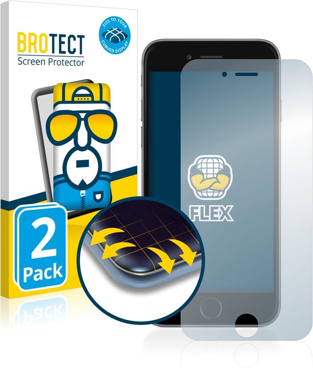 Produktbild BROTECT Full-Cover Displayschutz (2 Stück, Apple iPhone 6)