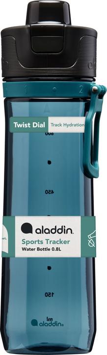 Produktbild Aladdin Sports Tracker Trinkflasche 0.8L Deep Navy (0.80 l)