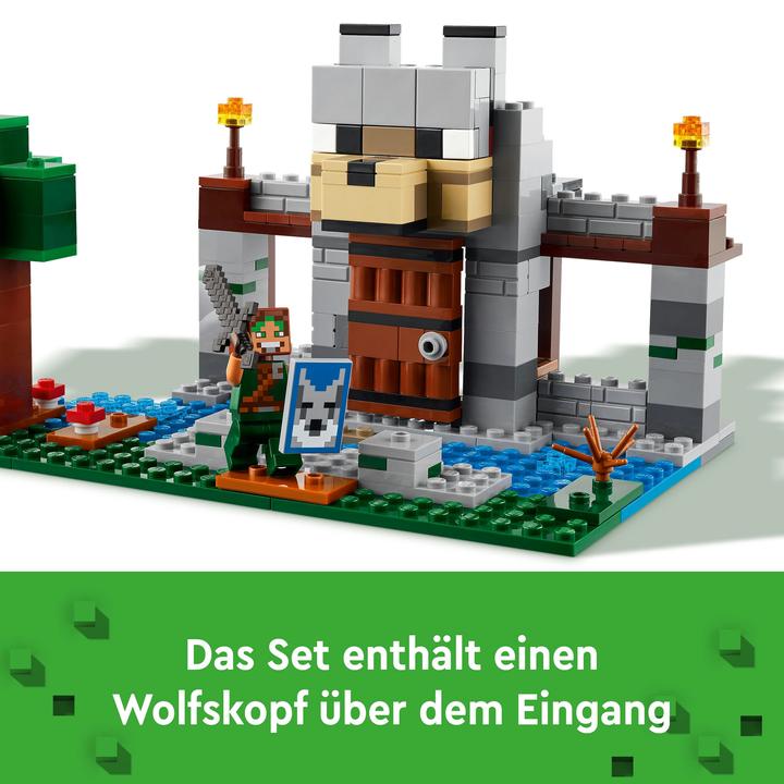Image du produit LEGO 21261 La forteresse des loups (21261, LEGO Minecraft)