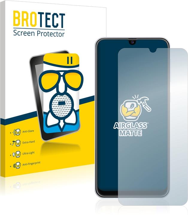 Actual product image BROTECT AirGlass Glass Matte (1 Piece, Samsung Galaxy M30s)