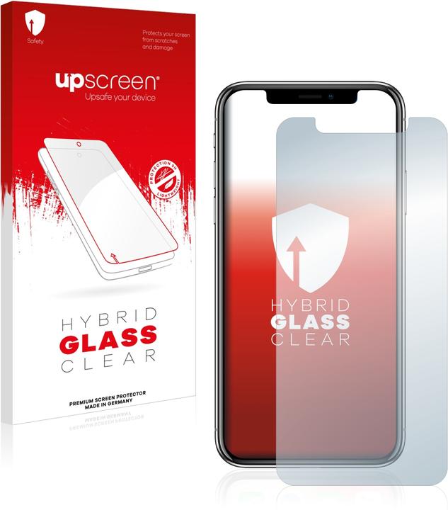 Produktbild upscreen Scratch Shield Panzerglasfolie (1 Stück, Apple iPhone X)