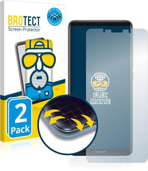 Image du produit BROTECT Full-Cover Protection Mat (2 pièce(s), Mate 10 Pro)