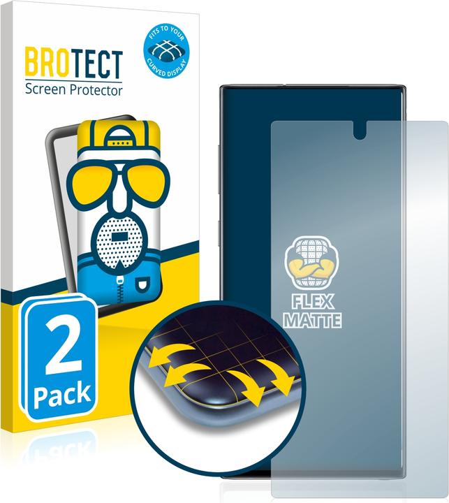Image du produit BROTECT Full-Cover Protection Mat (2 pièce(s), Samsung Galaxy Note 10)