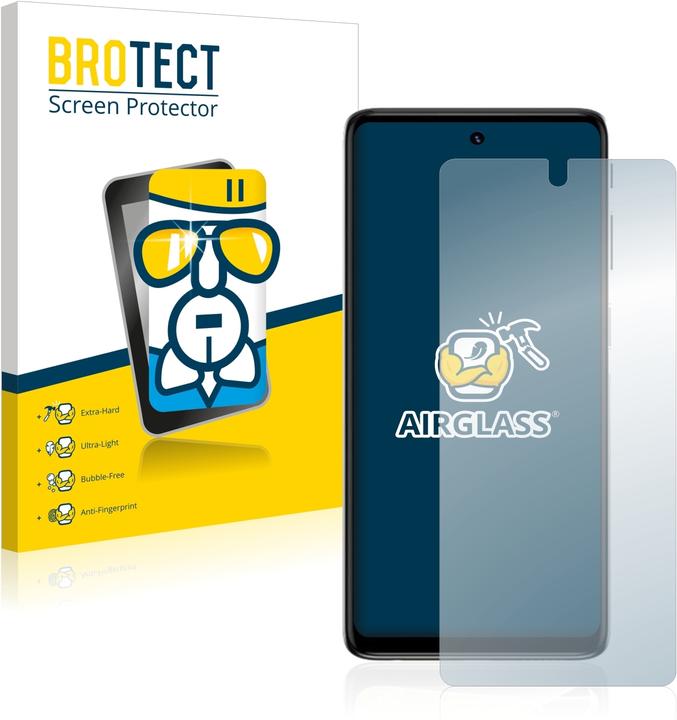 Actual product image BROTECT AirGlass Glass (1 Piece, Motorola Moto G51 5G)
