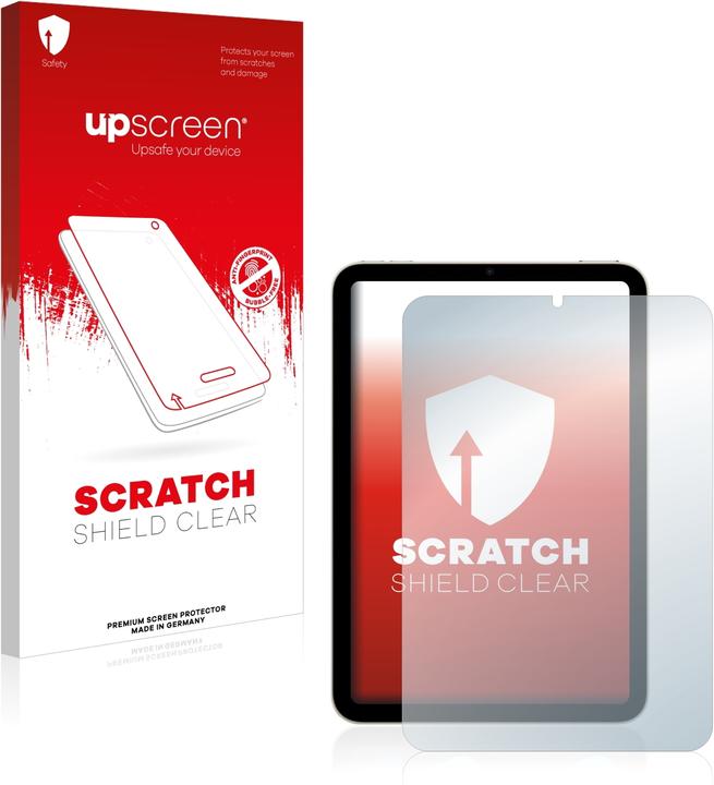 Actual product image upscreen Scratch Shield Protector (1 Piece, iPad mini 6)