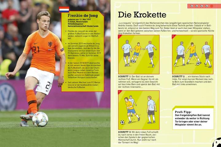 Produktbild Die besten Fussballtricks - Mit Trainingsposter (Deutsch, Hendrik Kranenberg, Sandra Noa, Schwager & Steinlein Verlag, 2017)