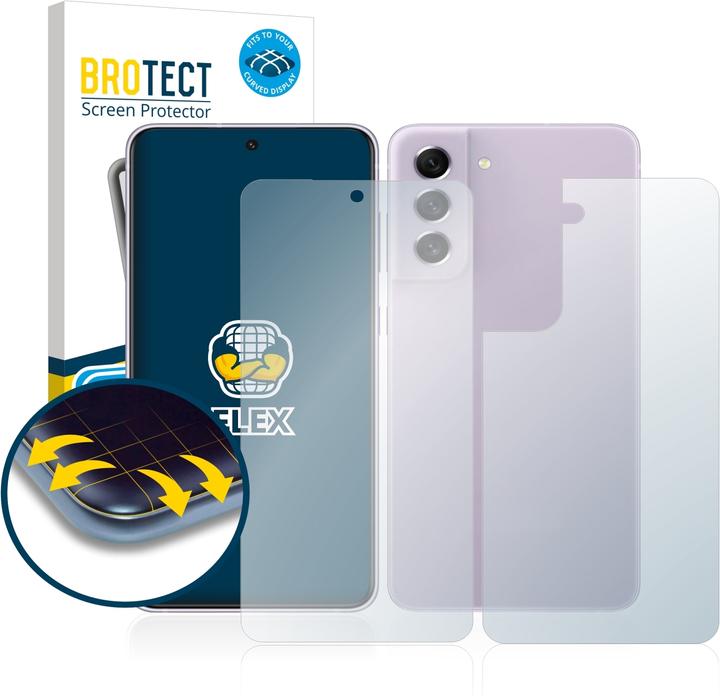 Produktbild BROTECT Full-Cover Displayschutz (2 Stück, Samsung Galaxy S21 FE 5G)