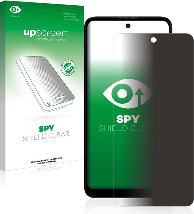 Actual product image upscreen Spy Shield Privacy Protector (1 Piece, Motorola Moto E30)