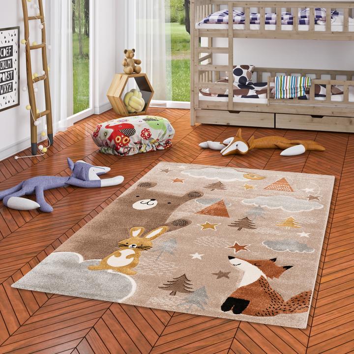 Image du produit Pergamon Maui Kids Renard et Ours (200 x 140 cm)