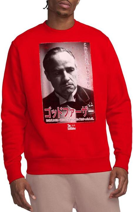 Actual product image The Godfather Unisex Adult Don Vito Corleone Kanji Sweatshirt (S)