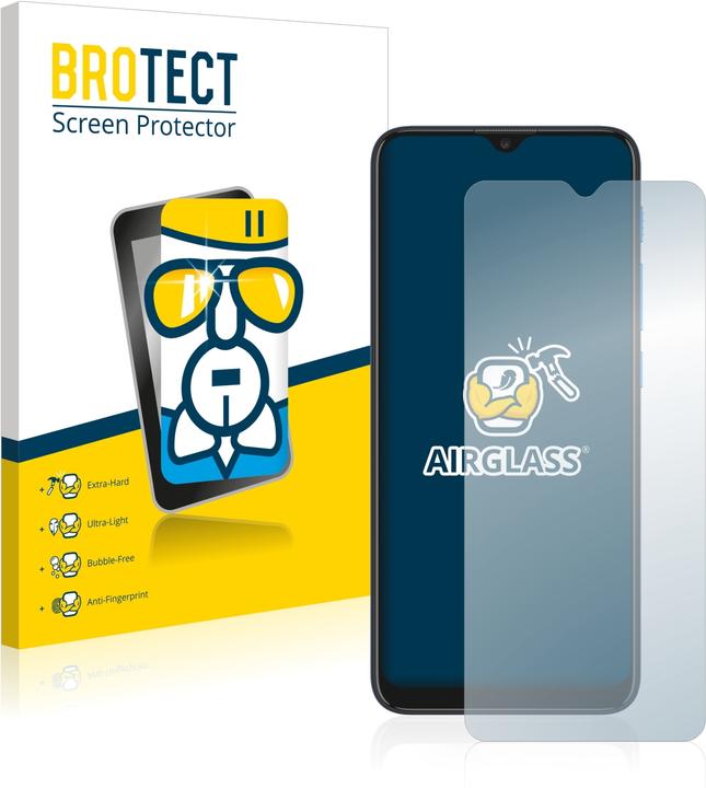Produktbild BROTECT AirGlass Panzerglasfolie (1 Stück, Motorola Moto E7 Power)