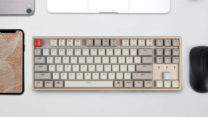 Image du produit Keychron K8 (US, Filaire, Sans fil)