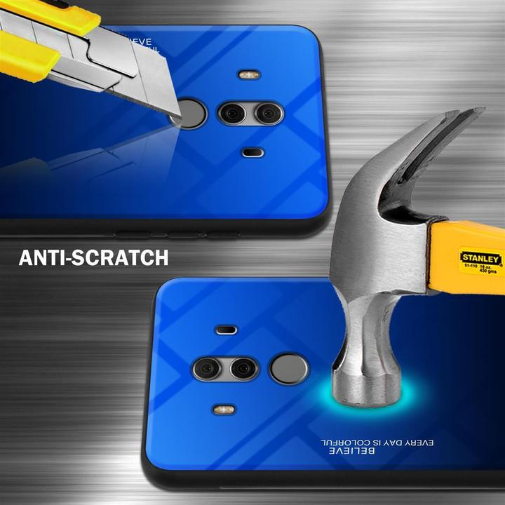 Actual product image Cadorabo TPU 2 colors glass cover (Mate 10 Pro)