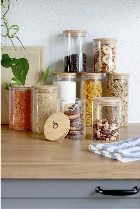 Actual product image Pandoo Vorratsglas mit Bambusdeckel (1.30 l)