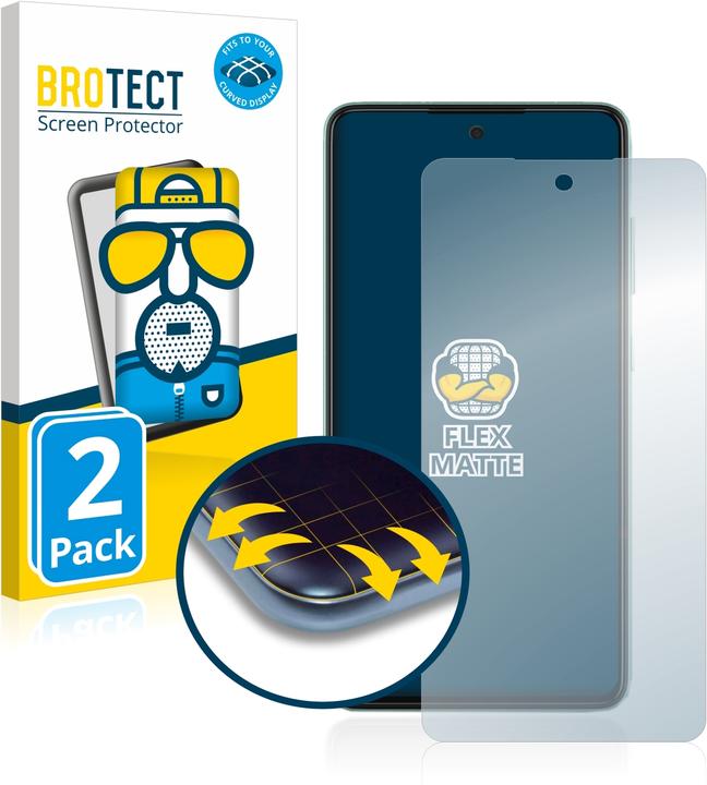 Image du produit BROTECT Full-Cover Protection Mat (2 pièce(s), Samsung Galaxy A52)