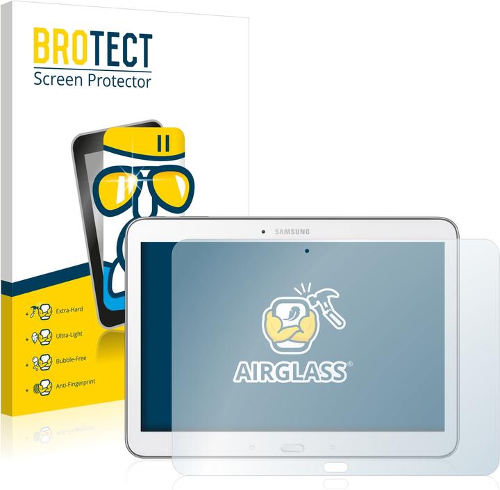 Produktbild BROTECT AirGlass Panzerglasfolie (1 Stück, Galaxy Tab 4 10.1)