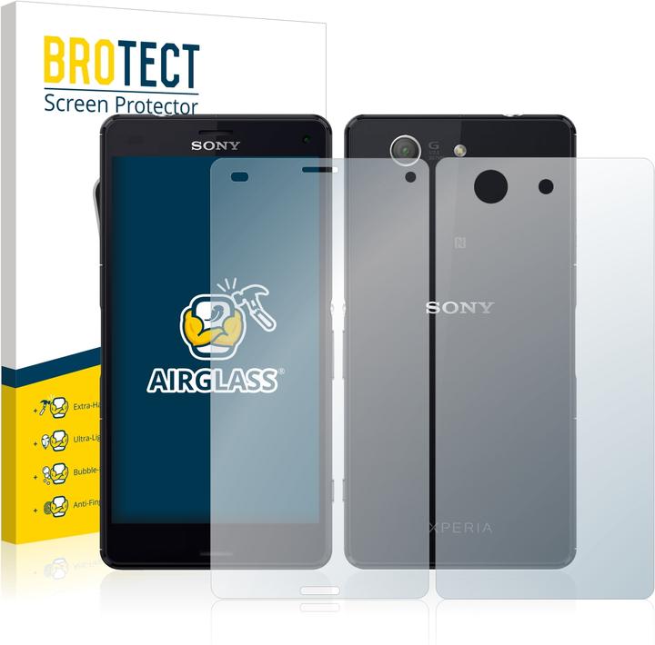 Actual product image BROTECT AirGlass Glass (1 Piece, Sony Xperia Z3 Compact)
