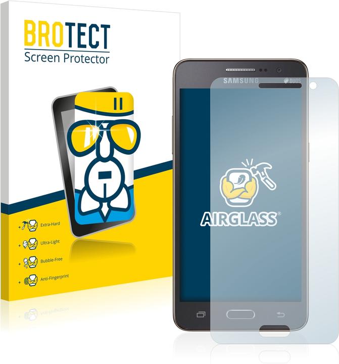Image du produit BROTECT AirGlass Verre (1 pièce(s), Samsung Galaxy Grand Prime)